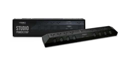 ปลั๊กสตูดิโอ สีดำ 8ช่อง 8 สวิตซ์ 2USB+2Type c PD20W 3ม.