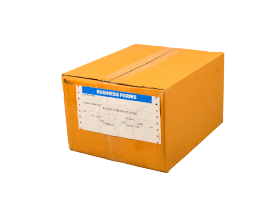 กระดาษต่อเนื่อง ขนาด 9 x 5.5 นิ้ว 3 ชั้น