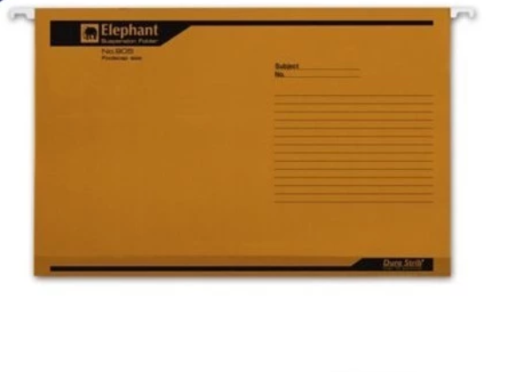 Elephant แฟ้มแขวน No.905 สีส้ม