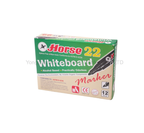 Horse ปากกาไวท์บอร์ด No.22 สีเขียว
