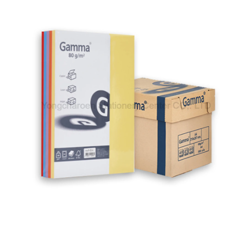กระดาษถ่ายเอกสารสี 80G คละสีเข้ม A4 กรุ๊ป B