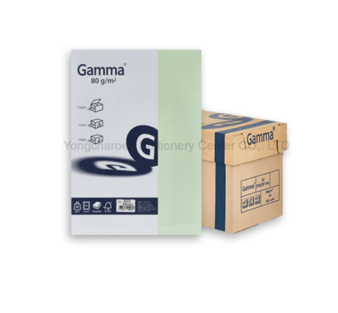 กระดาษถ่ายเอกสารสี 80G สีเขียว
