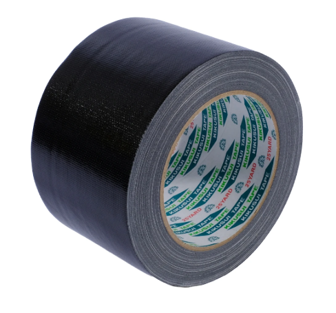 Kikusui เทปผ้า 3 นิ้ว x 25 หลา สีดำ