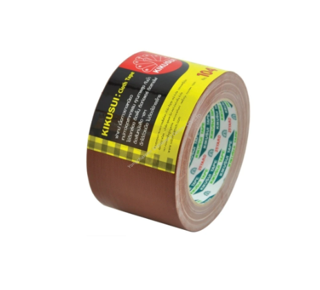 Kikusui เทปผ้า 3 นิ้ว x 25 หลา สีน้ำตาล
