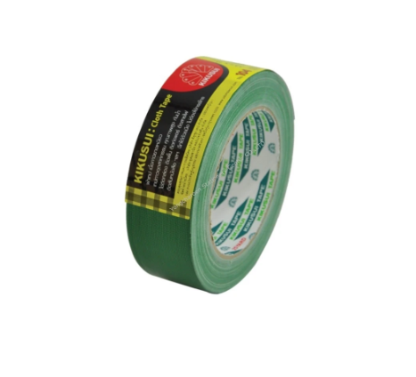 Kikusui เทปผ้า 1.5 นิ้ว x 25 หลา สีเขียว