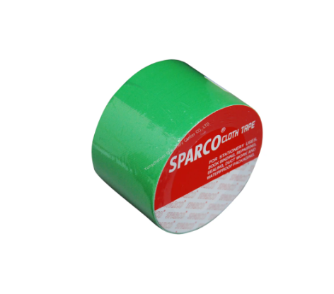 Sparco เทปผ้า 2.5 นิ้ว x 8 หลา สีเขียว