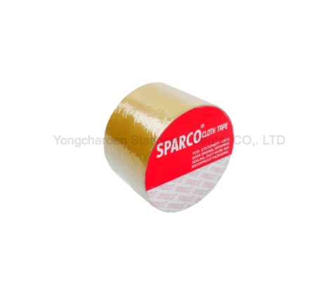 Sparco เทปผ้า 2.5 นิ้ว x 8 หลา สีกากี