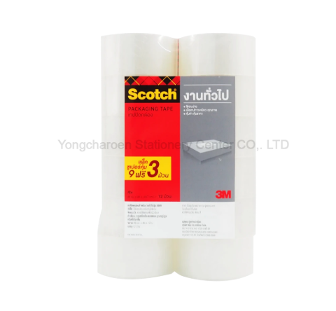 Scotch 3M เทป OPP สีใส 2 นิ้ว x 40 ม. No.3609
