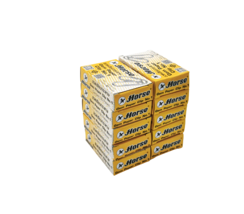 Horse ลวดเสียบกระดาษ ชนิดกลม No.1